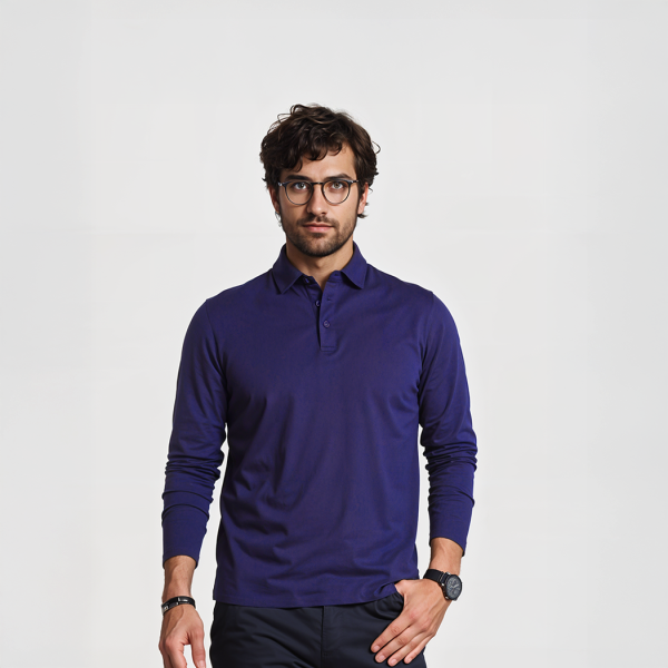 Polera Piqué Manga Larga - Textil Las Americas