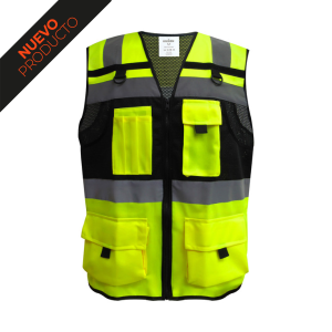 Chaleco Geólogo Geo-Top Amarillo 1 - textillasamericas.cl