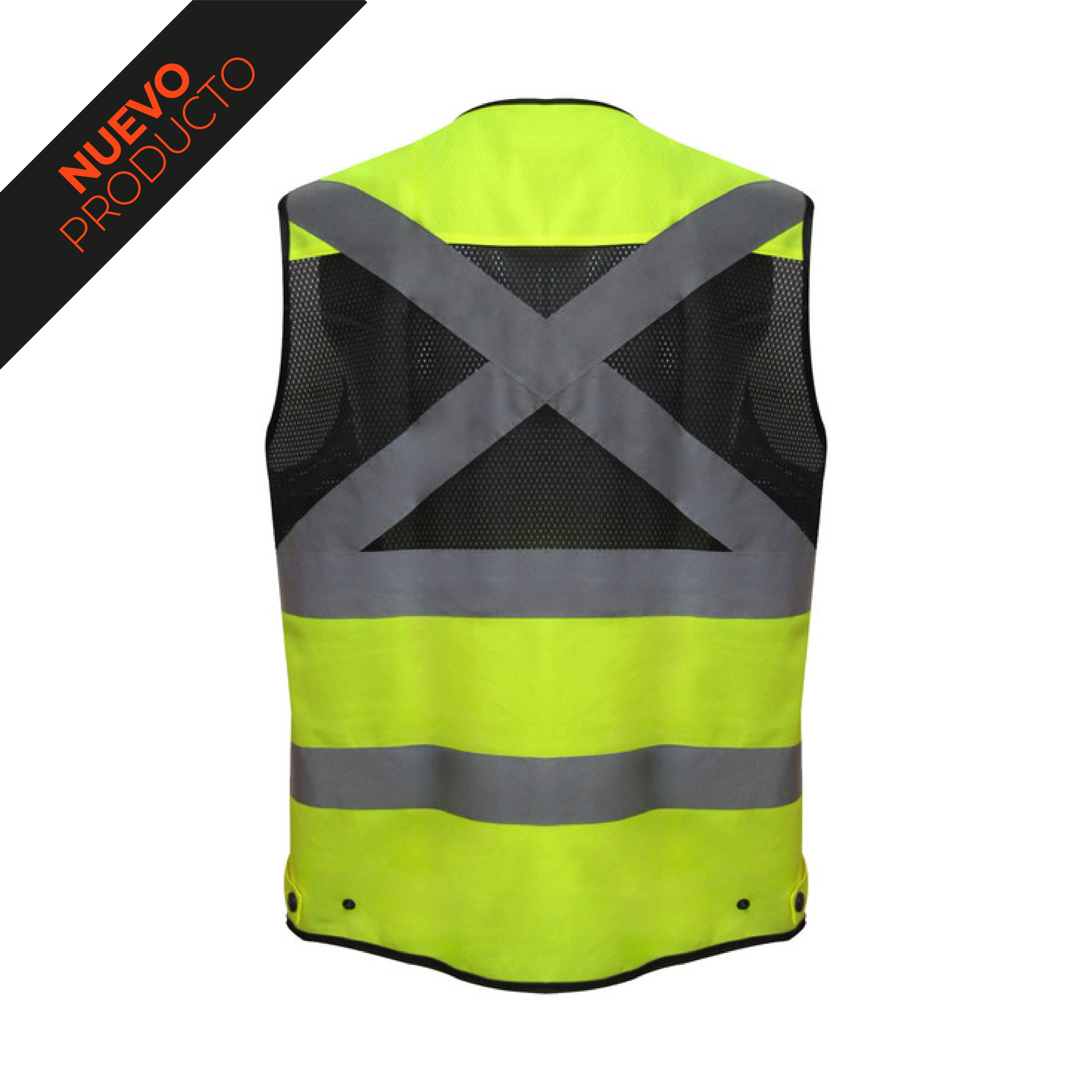 Chaleco Geólogo Geo-Top Amarillo 2 - textillasamericas.cl