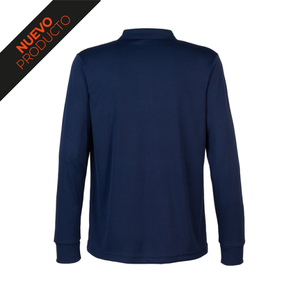 Polera CoolDry Pique Azul Marino 3- textillasamericas.cl