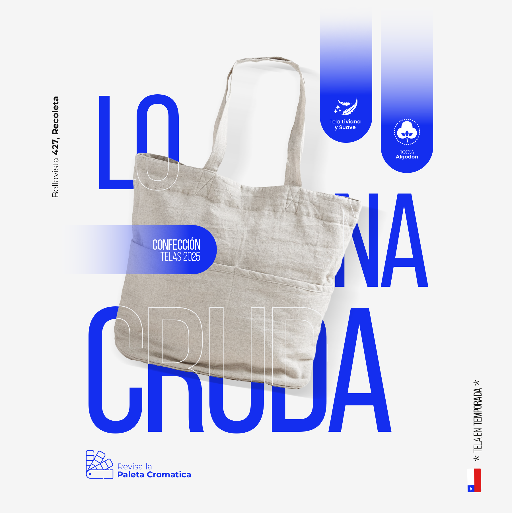 mini banners -LONA CRUDA